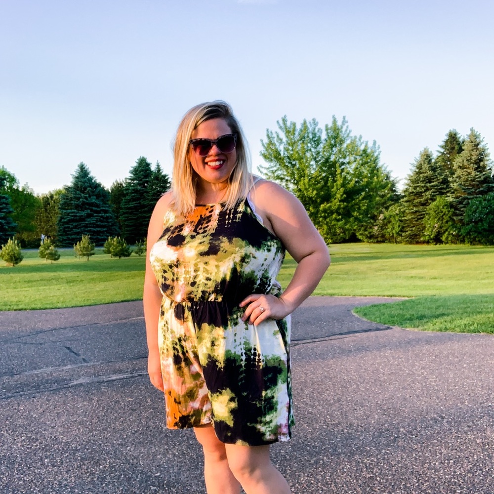 NWT Olive Beauty Romper 2XL - Picture 6 of 6